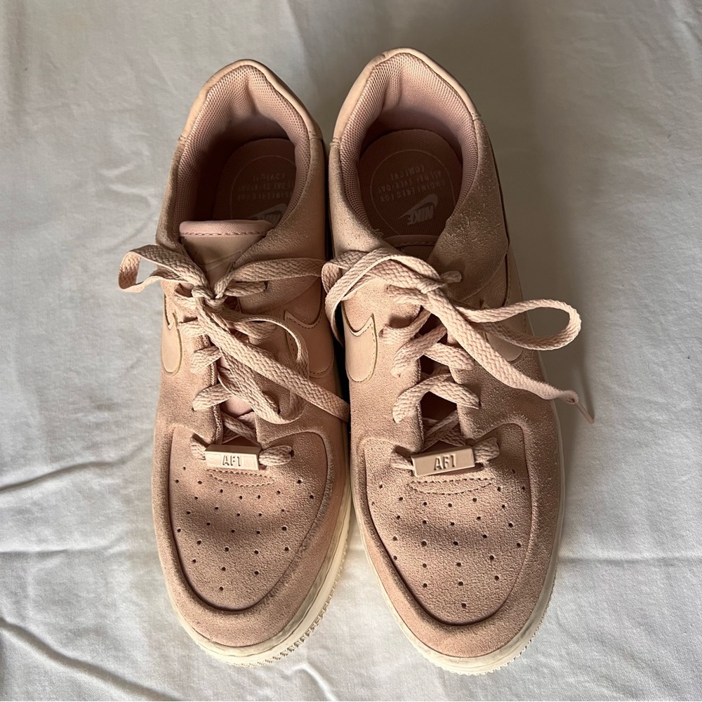 Nike Air Force 1 AF1 Sage Low Size 9  Particle Beige White Women's New